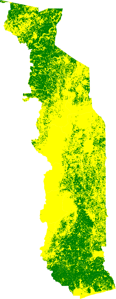 Togo Cropland DeepMind