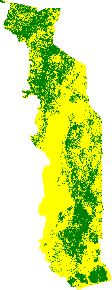 Togo Cropland GLAD