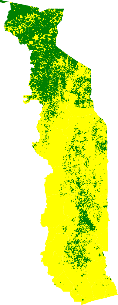 Togo Cropland WorldCover