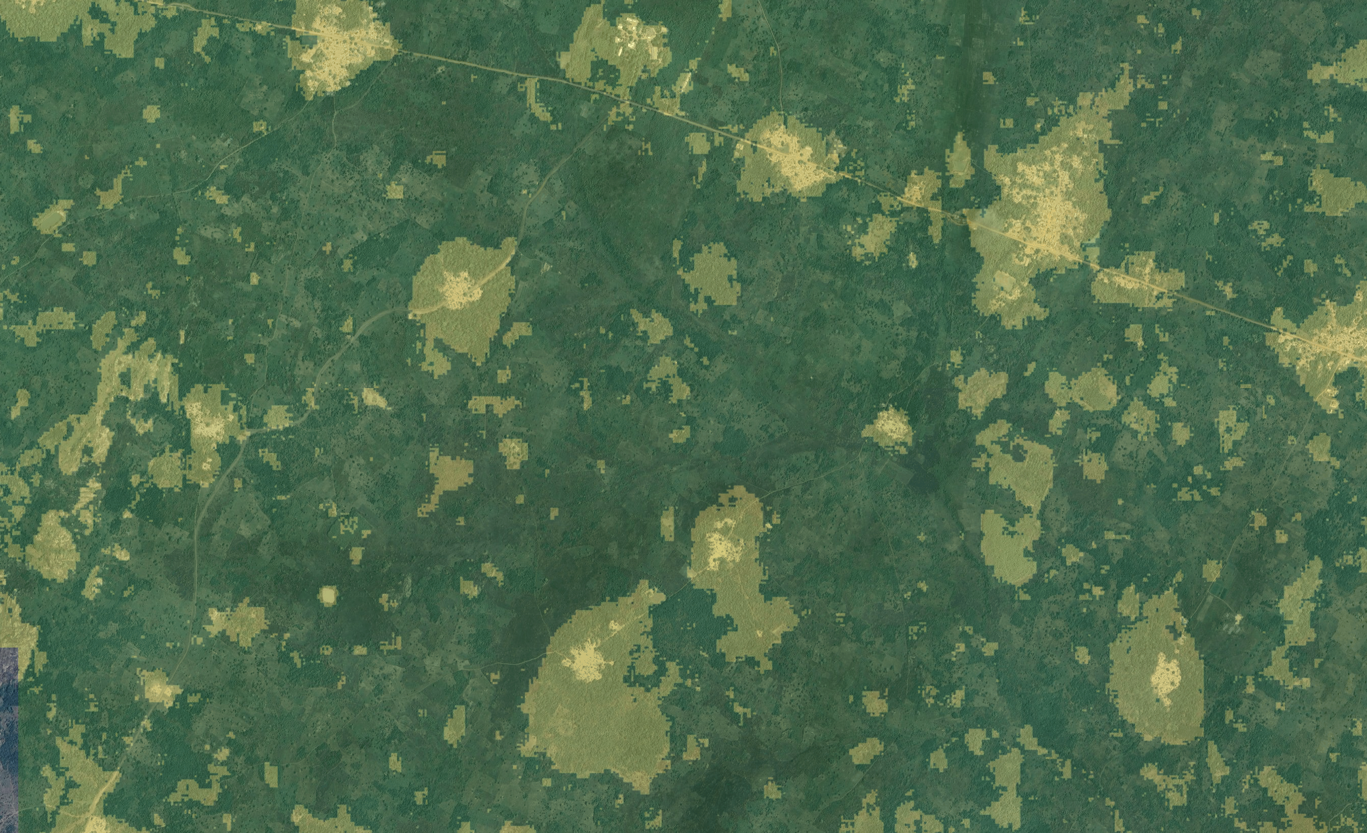Togo Cropland Zoom DeepMind
